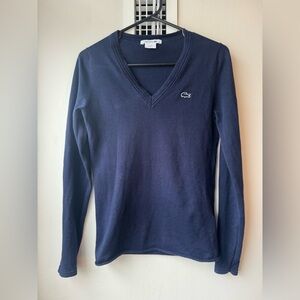 Lacoste V Neck Knitwear Sweater